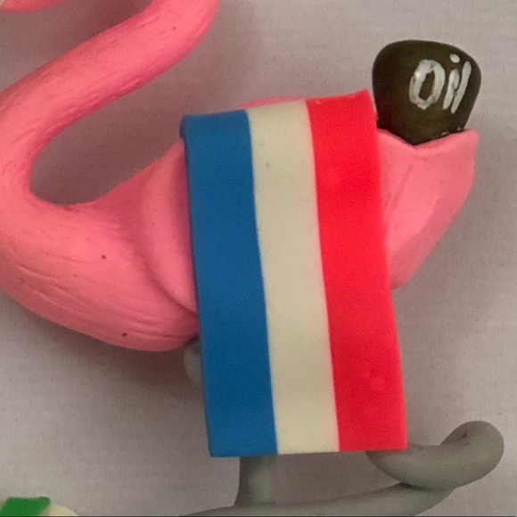 Vintage Clay flamingo pin. - Picture 4 of 7